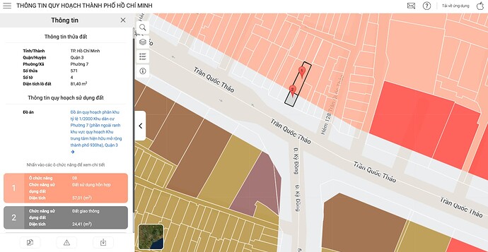 Quy hoạch đô thị ngã 3 Trần Quốc Thảo Kỳ Đồng Quận 3