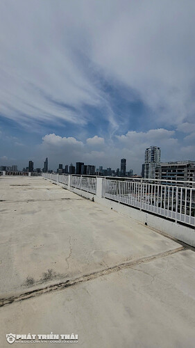 Sân thượng hành lang căn hộ Thủ Thiêm Lake View 2 Quận 2 3