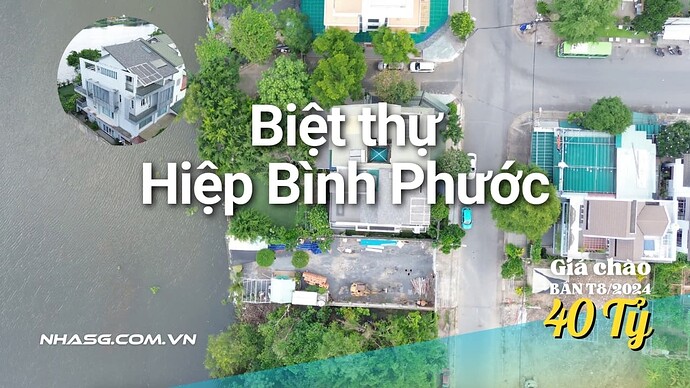 Biệt thự Hiệp Bình Phước