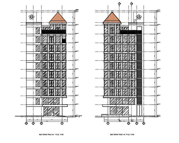 Cho thuê toà nhà văn phòng Quận 3 4